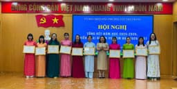 Hội nghị tổng kết năm học 2025 - 2026, triển khai nhiệm vụ năm học 2026 - 2027