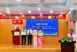 Hội nghị tổng kết năm học 2025 - 2026, triển khai nhiệm vụ năm học 2026 - 2027